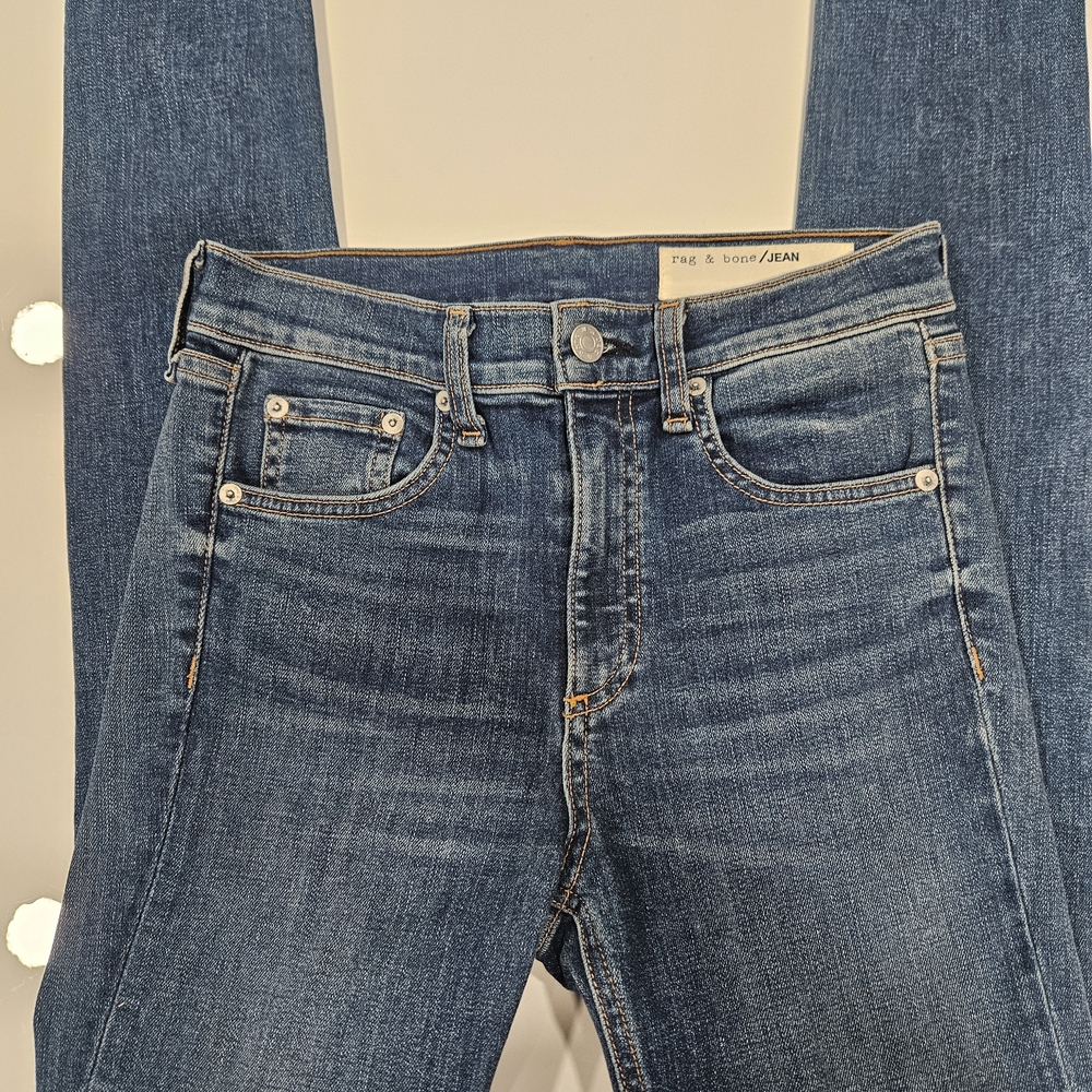 Rag & Bone Women's Dark Blue Skinny Jeans